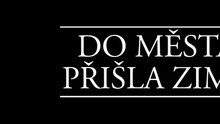 Do mesta prisla zima