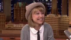 Grace Vanderwaal 参加采访的视频