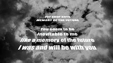 pet shop boys - Memory of the Future 高清歌词版